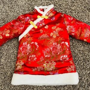 Girl Chinese New Year Qipao